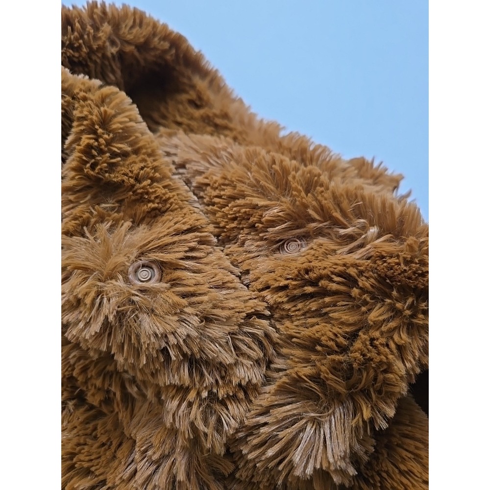Patagonia Pelage Ladies‎ Jacket Bear Brown XS Pockets Zipper Snap Button Collar - Picture 15 of 15